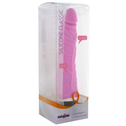 Seven Creation Gode vibrant Slim Silicone 15 x 4 cm rose